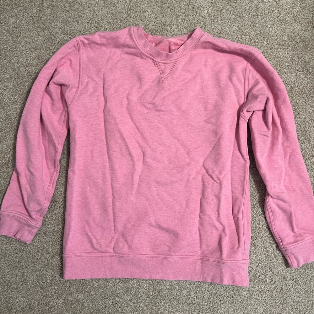 Pink lululemon crewneck sweatshirt